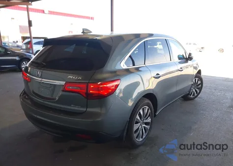 2015 Acura Mdx Technology Package из США, поврежденный, VIN 5FRYD4H47FB007381